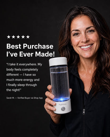 HYDROVIA Hydrogen Water Bottle